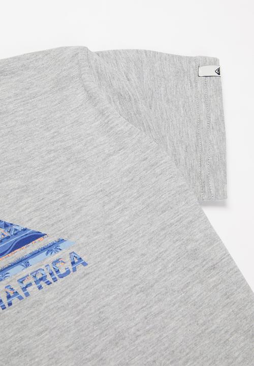 Quiksilver - Sa m&w short sleeve tee boy - grey