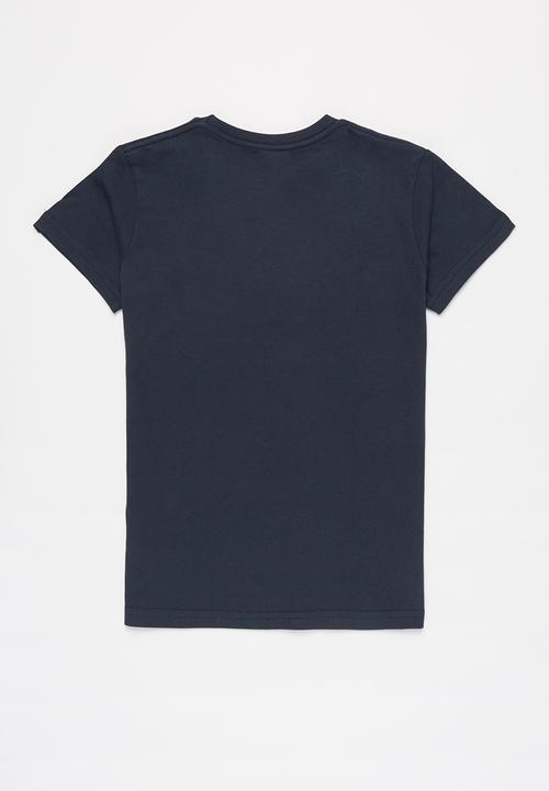 Quiksilver - Corp logo short sleeve - navy