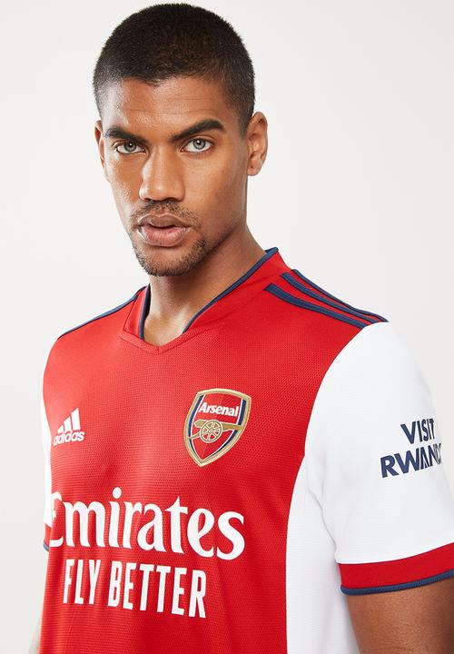 adidas Performance - ARSENAL 21/22 HOME JERSEY- white/scarlet