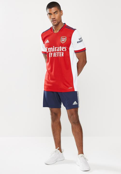 adidas Performance - ARSENAL 21/22 HOME JERSEY- white/scarlet