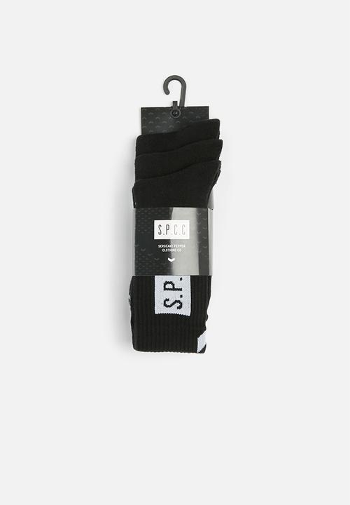 S.P.C.C - Johnson 3 pack socks - black