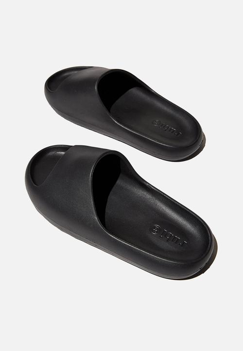 Cotton On - Cabin moulded slide - black