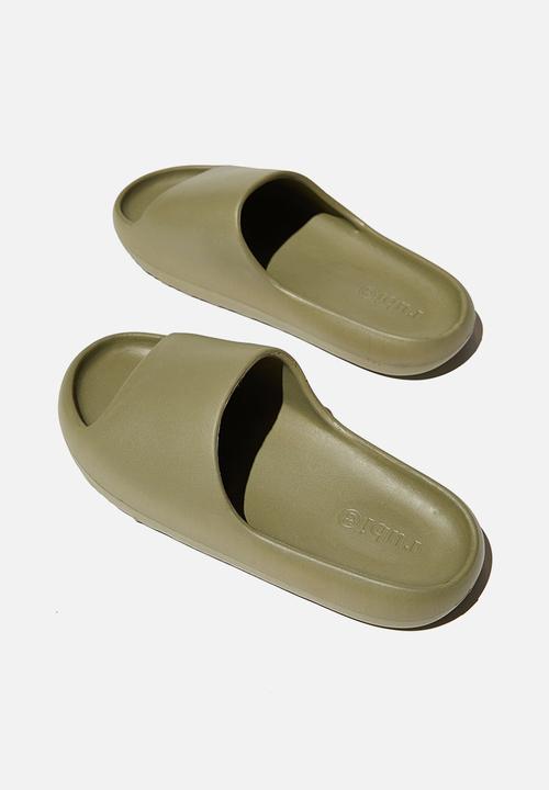 Cotton On - Cabin moulded slide - soft moss