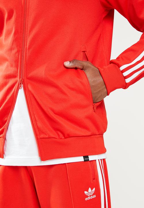 adidas Originals - Beckenbauer tracktop - red