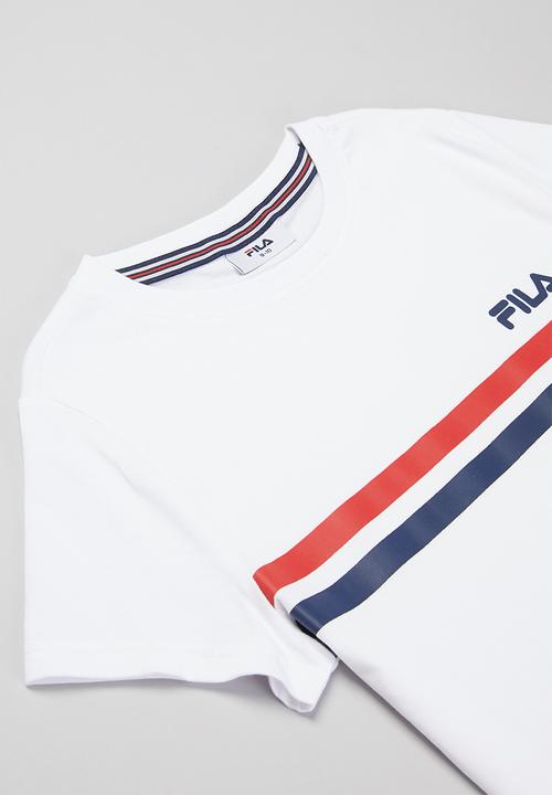 FILA - Kinsley crop box top - white