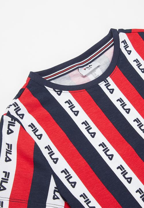 FILA - Autumn crop box top - multi 