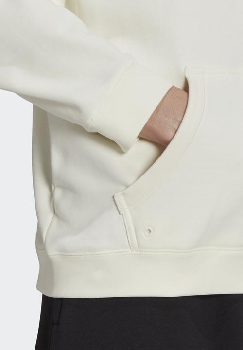 adidas Originals - R.Y.V. LOOSE FIT HOODIE - off white