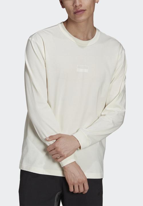 adidas Originals - R.Y.V. LOOSE FIT CREW LS - off white
