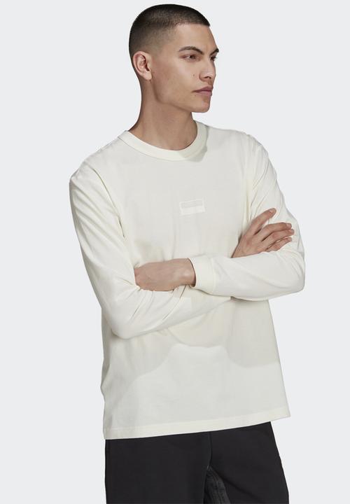 adidas Originals - R.Y.V. LOOSE FIT CREW LS - off white