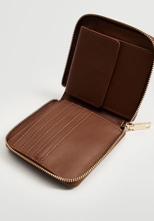MANGO - Embroidered chains wallet - dark navy