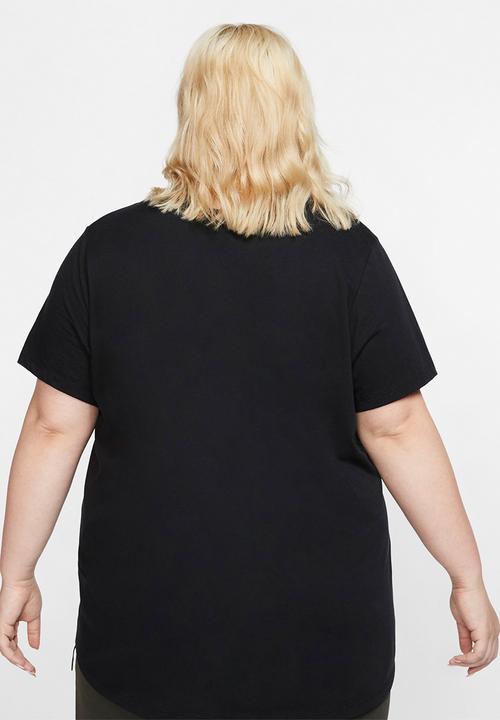 Nike - Plus nsw essential tee - black/white