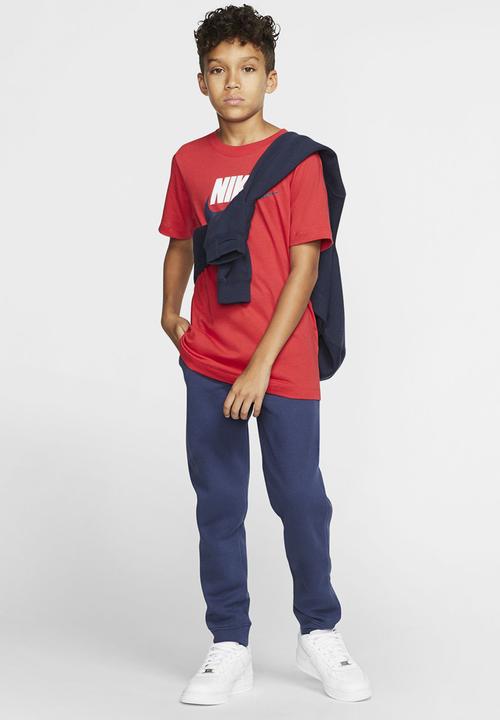 Nike - B nsw tee futura icon td - red