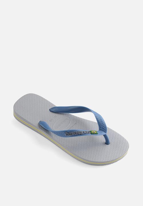 Havaianas - Brazil logo - ice grey