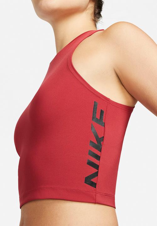 Nike - W np df nike grx crp tank - red