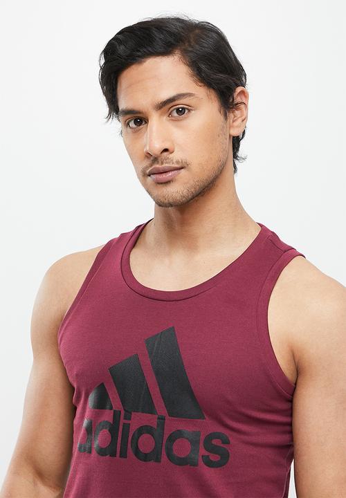 adidas Performance - M bl sj tank - victory crimson