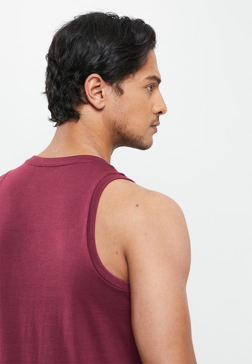 adidas Performance - M bl sj tank - victory crimson