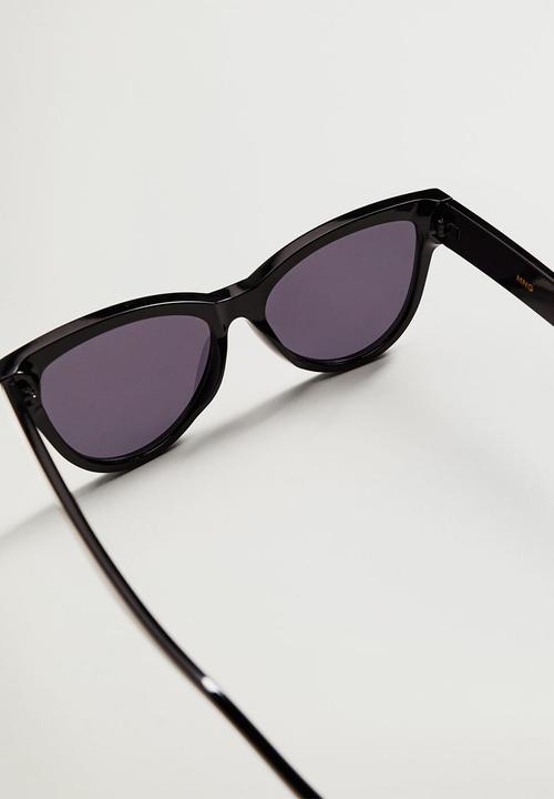 MANGO - Acetate frame sunglasses - black