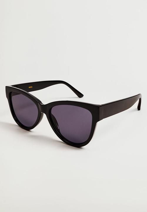 MANGO - Acetate frame sunglasses - black