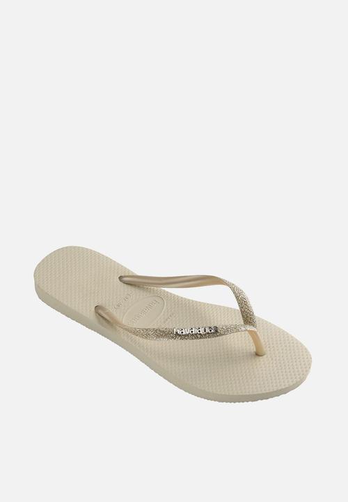 Havaianas - Slim glitter me - beige