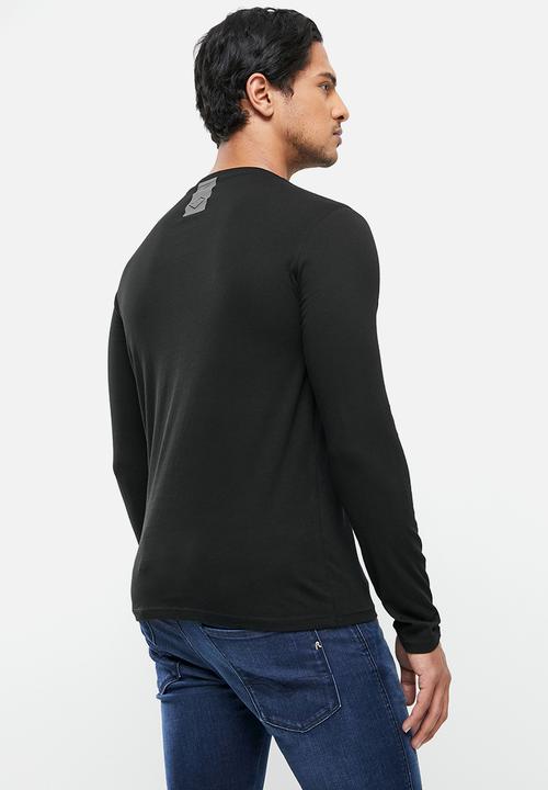 Replay - Essential long sleeve tee - black