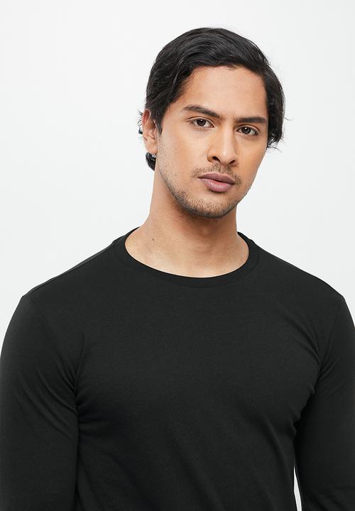 Replay - Essential long sleeve tee - black
