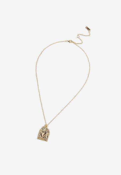 Rubi - Premium zodiac necklace - gold plated pisces