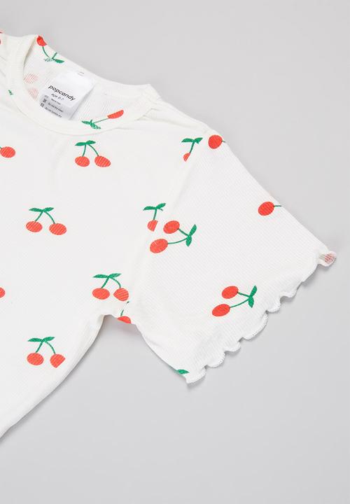 Pop Candy - Girls cherries pj set - multi 