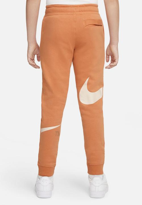 Nike - B nsw flc swoosh pant - orange