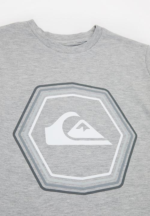 Quiksilver - New noise short sleeve yth - grey heather