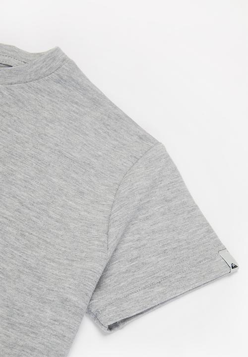 Quiksilver - New noise short sleeve yth - grey heather