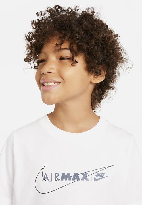 Nike - B nsw air max short sleeve tee - white