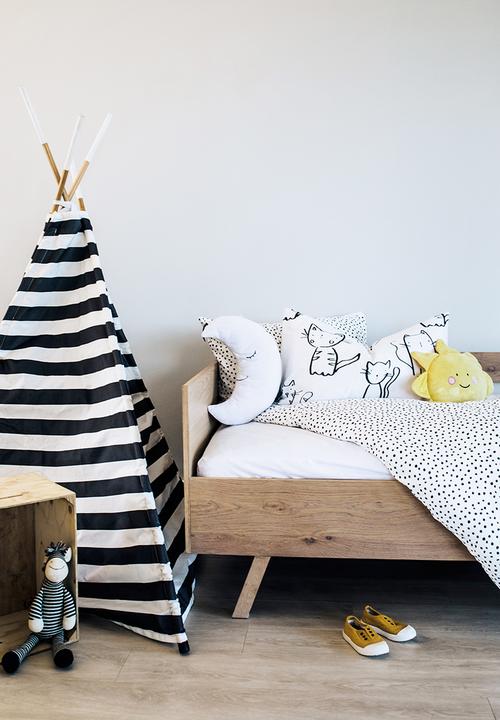 Phlo Studio - Kitties duvet cover set- white