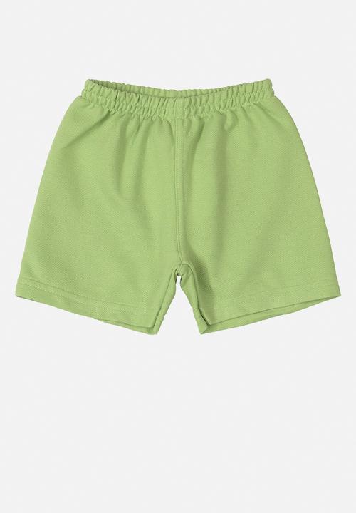 Bee Loop - Roar tank top & shorts set - navy & green 