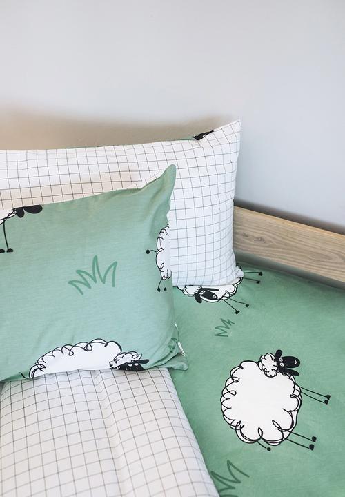 Phlo Studio - Sheep duvet cover set- green