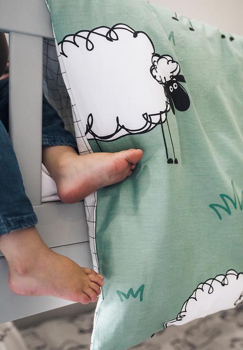 Phlo Studio - Sheep duvet cover set- green