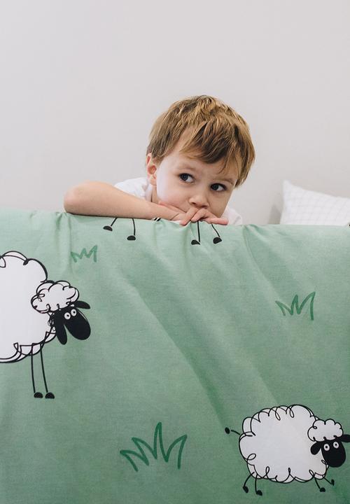 Phlo Studio - Sheep duvet cover set- green