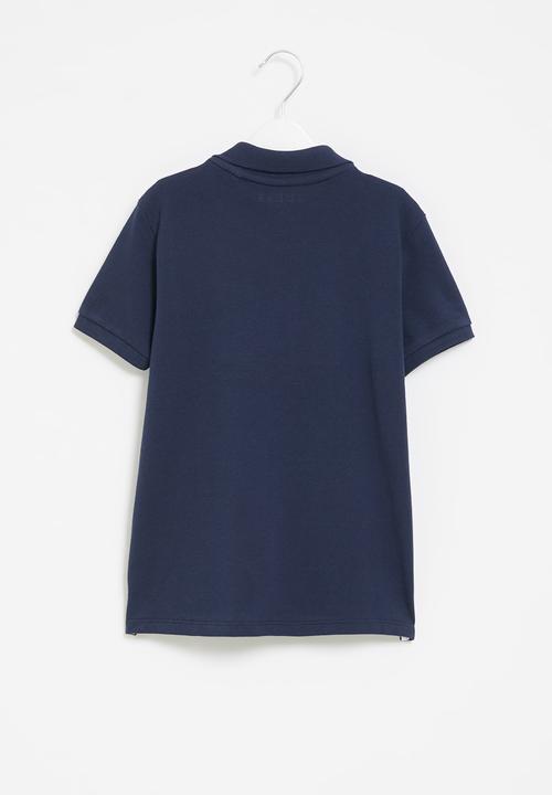 GUESS - Core embroidery golfer - navy 