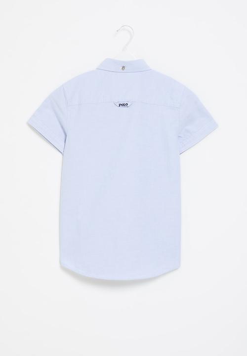 POLO - Boys ethan short sleeve shirt - light blue