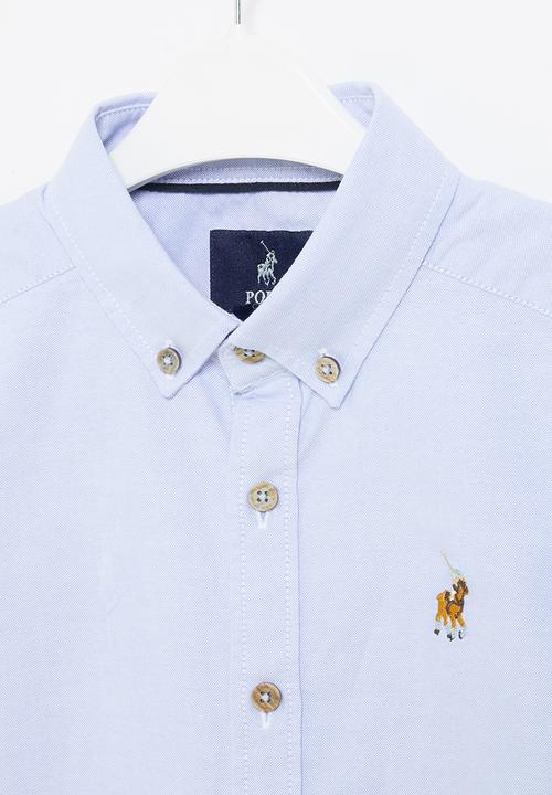 POLO - Boys ethan short sleeve shirt - light blue