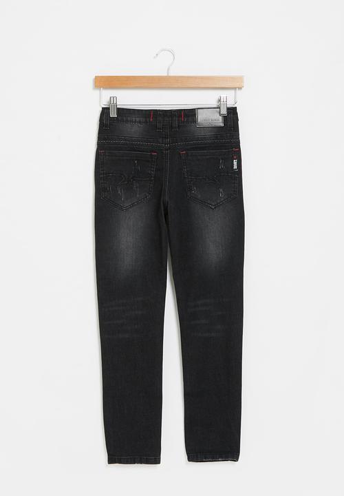 SOVIET - B nitto boys skinny denim - black