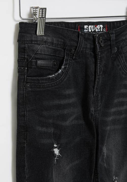 SOVIET - B nitto boys skinny denim - black