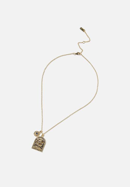 Rubi - Premium zodiac necklace - gold plated virgo