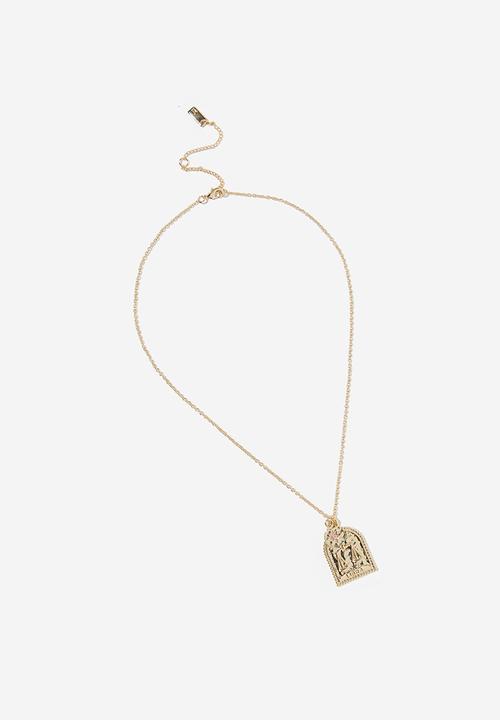 Rubi - Premium zodiac necklace - gold plated libra