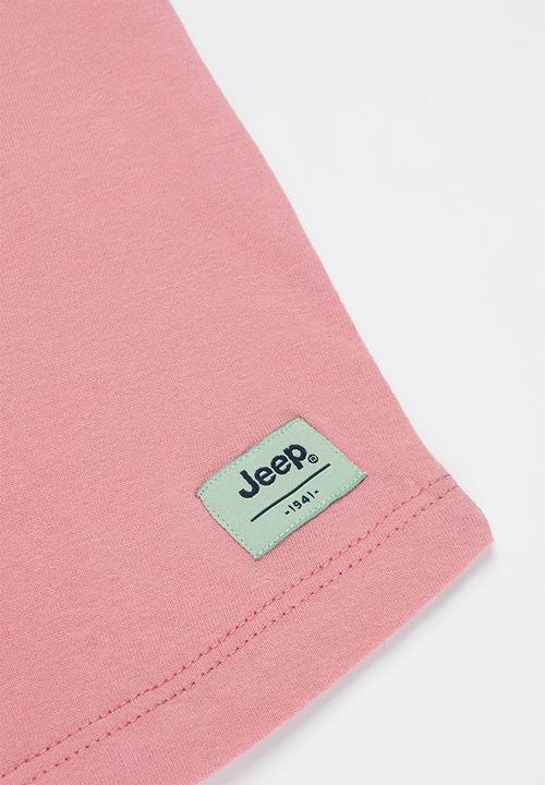 JEEP - Girls short sleeve graphic tee - pink