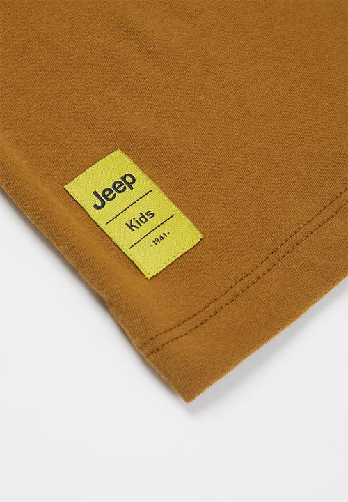 JEEP - Boys short sleeve graphic tee - beige