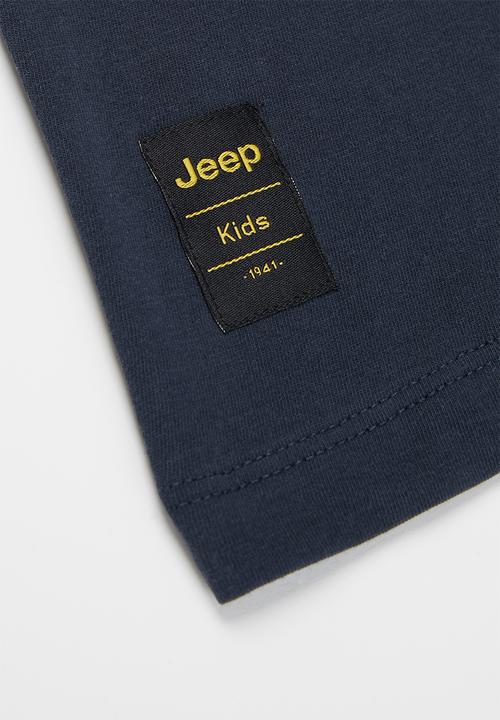 JEEP - Boys short sleeve graphic tee - blue