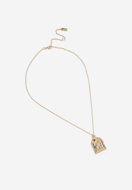 Rubi - Premium zodiac necklace - gold plated capricorn