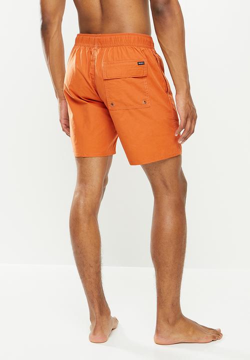 RVCA - Opposites elastic 2 - burnt orange 