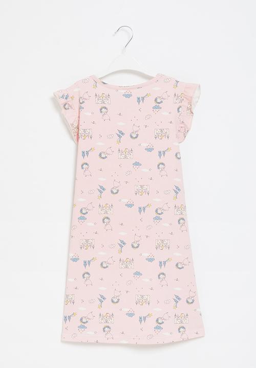Pop Candy - Girls printed nightie - pink