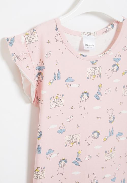 Pop Candy - Girls printed nightie - pink